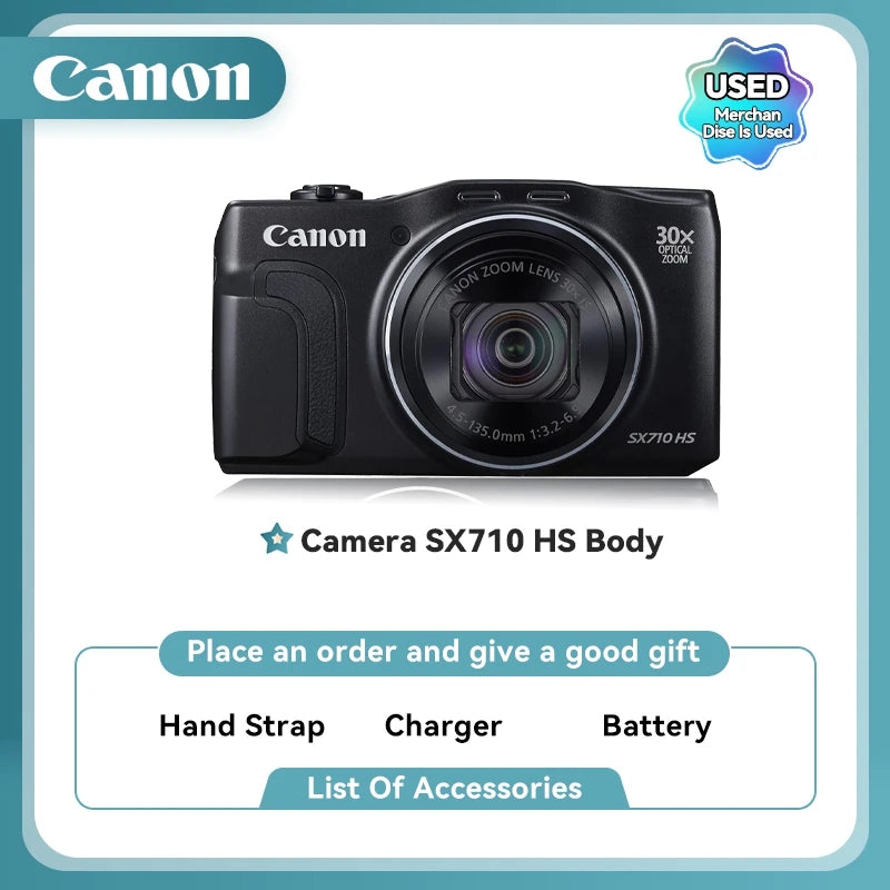 Canon PowerShot SX730/SX740/SX70 Zoom 40X d’occasion