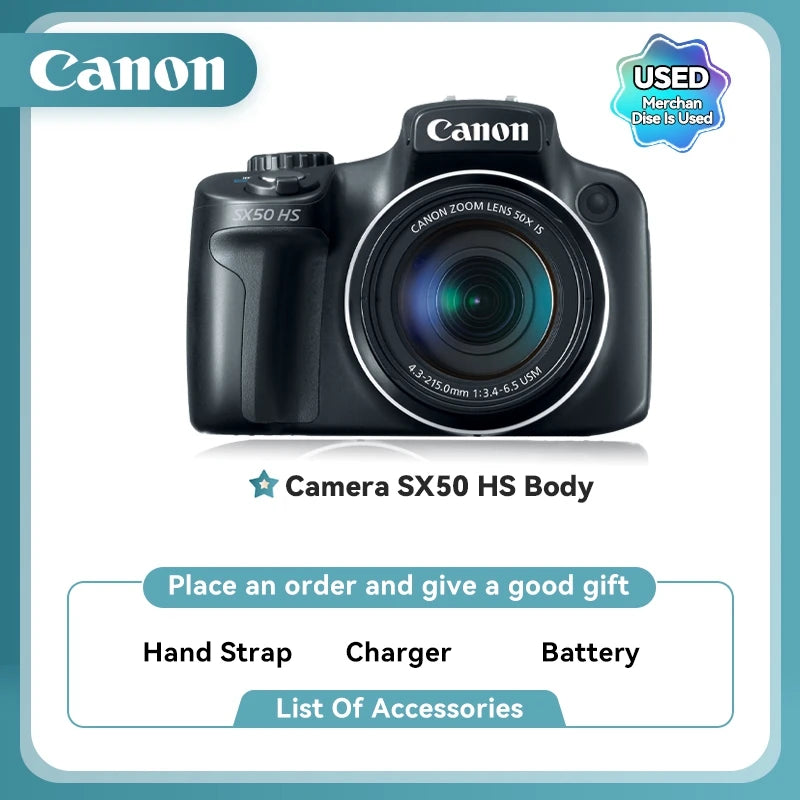 Canon PowerShot SX730/SX740/SX70 Zoom 40X d’occasion