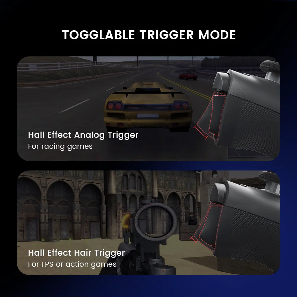 Manette mobile Bluetooth GameSir G8 Plus (Hall)