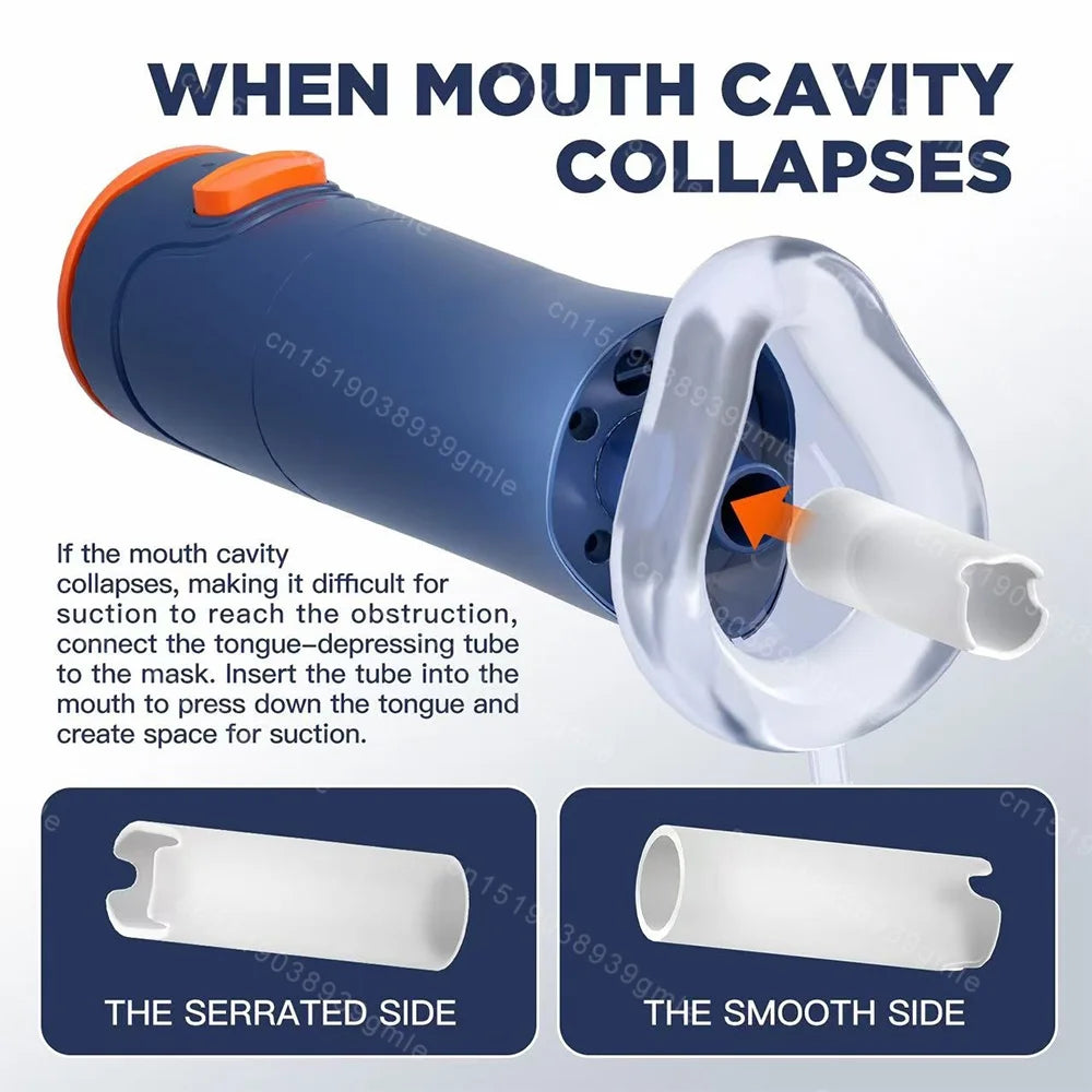 Dispositif de secours CPR anti-étouffement d’urgence