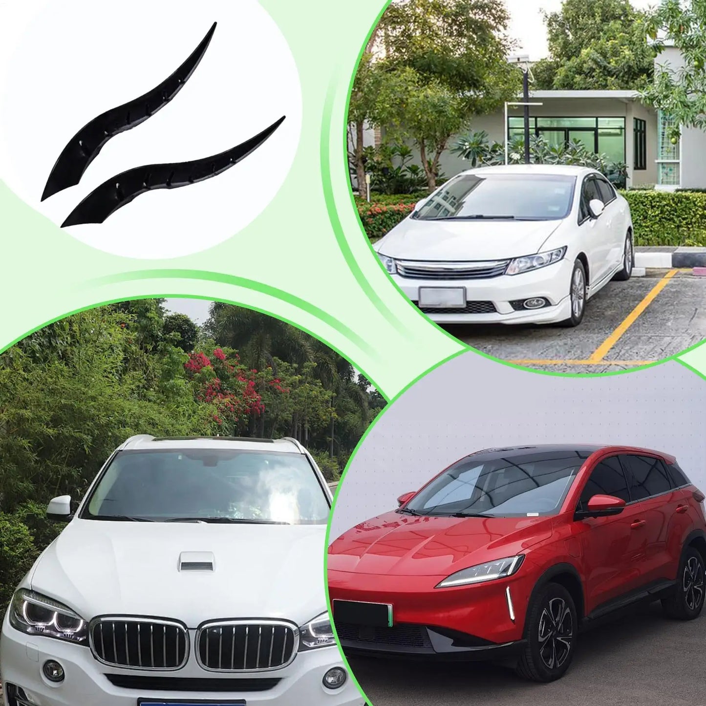 Ornement de voiture cornes de dragon