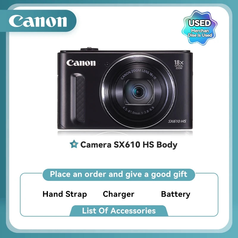 Canon PowerShot SX730/SX740/SX70 Zoom 40X d’occasion