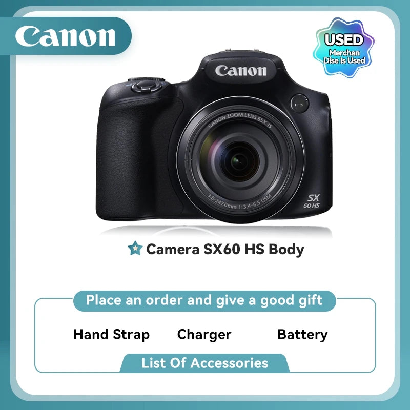 Canon PowerShot SX730/SX740/SX70 Zoom 40X d’occasion