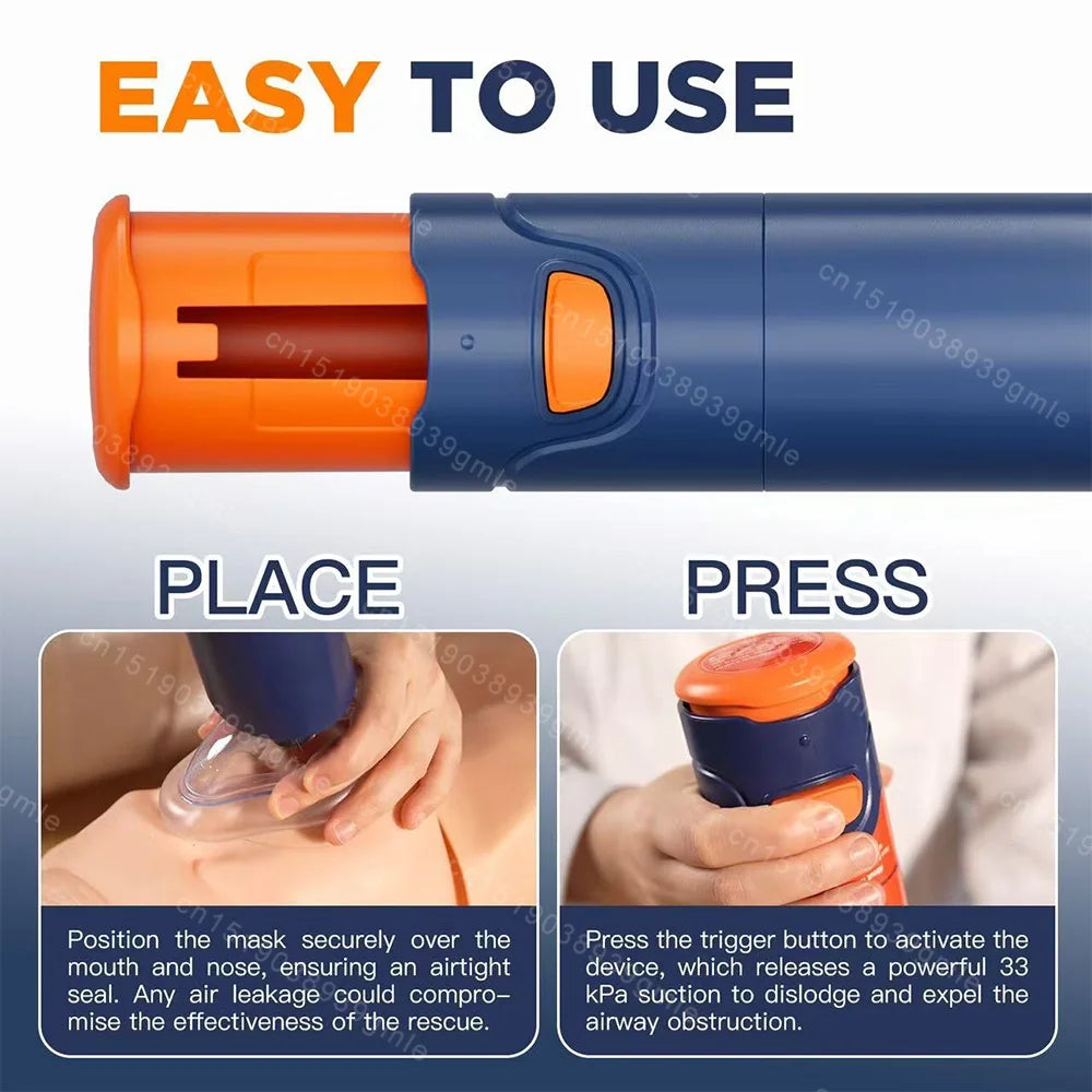 Dispositif de secours CPR anti-étouffement d’urgence