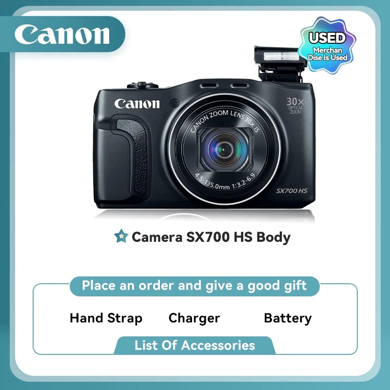 Canon PowerShot SX730/SX740/SX70 Zoom 40X d’occasion