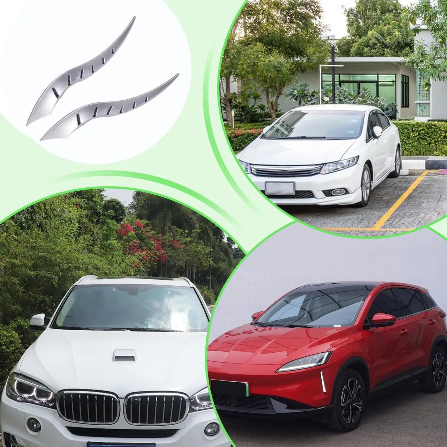 Ornement de voiture cornes de dragon