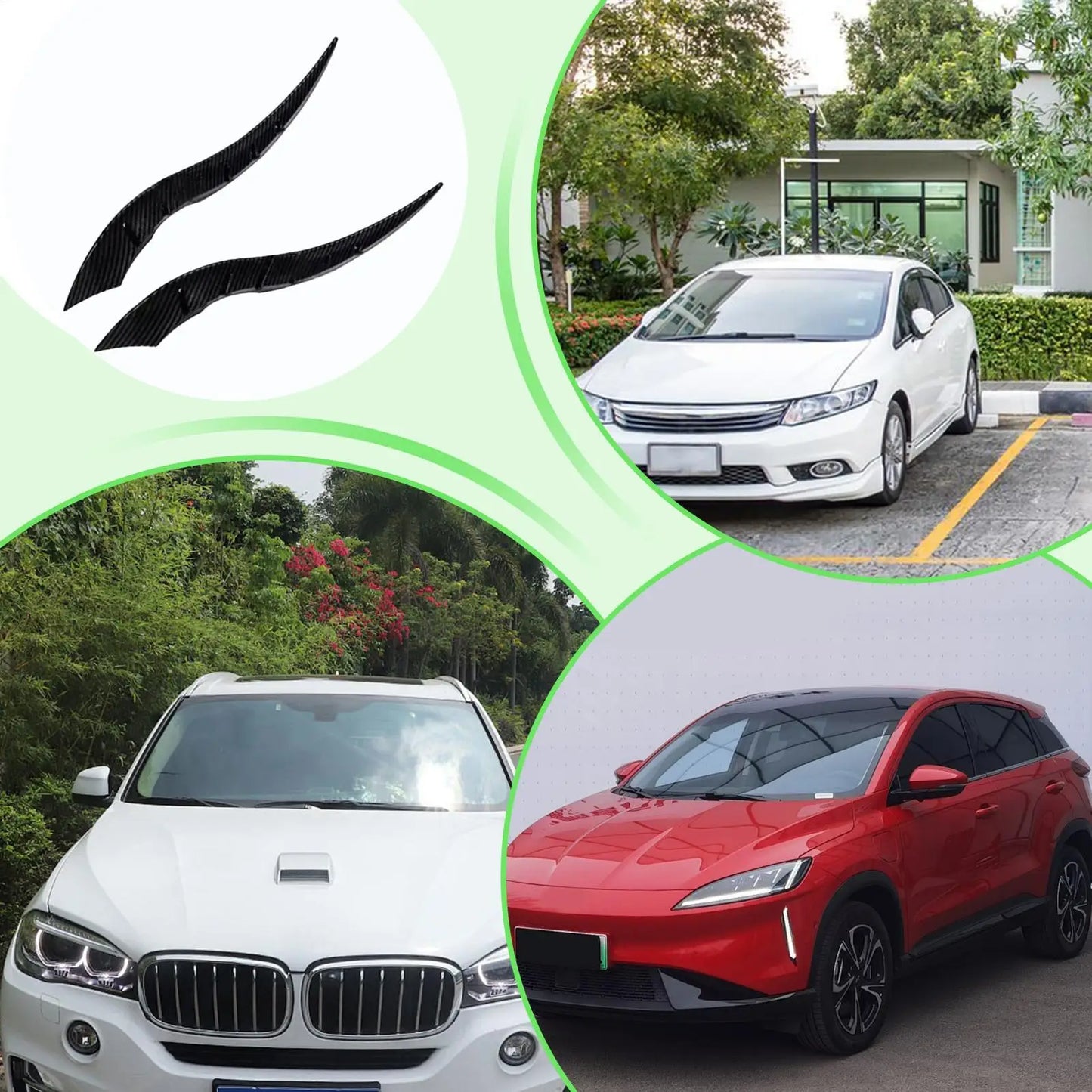 Ornement de voiture cornes de dragon