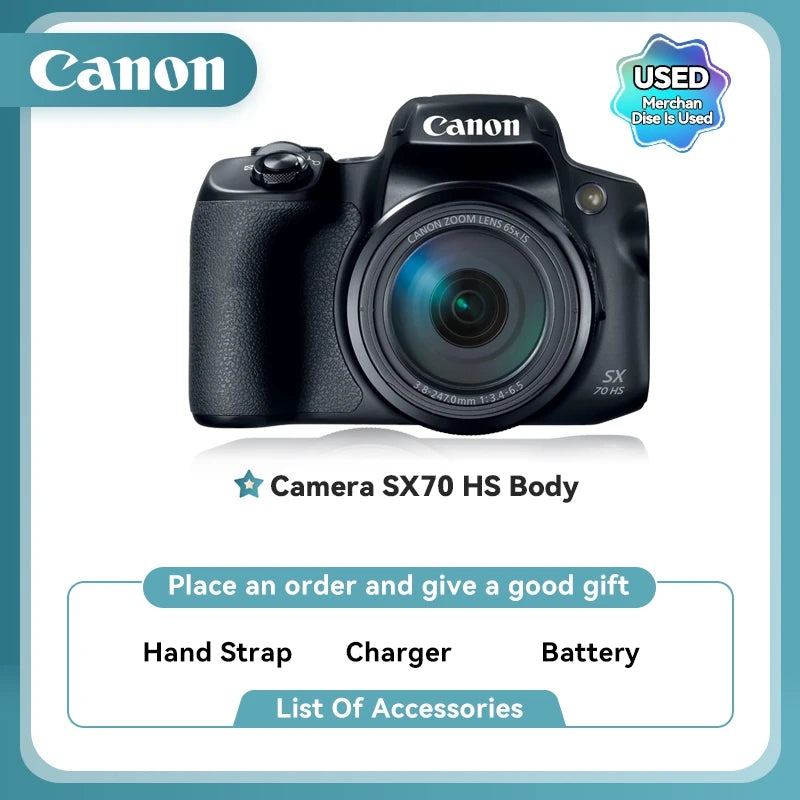 Canon PowerShot SX730/SX740/SX70 Zoom 40X d’occasion