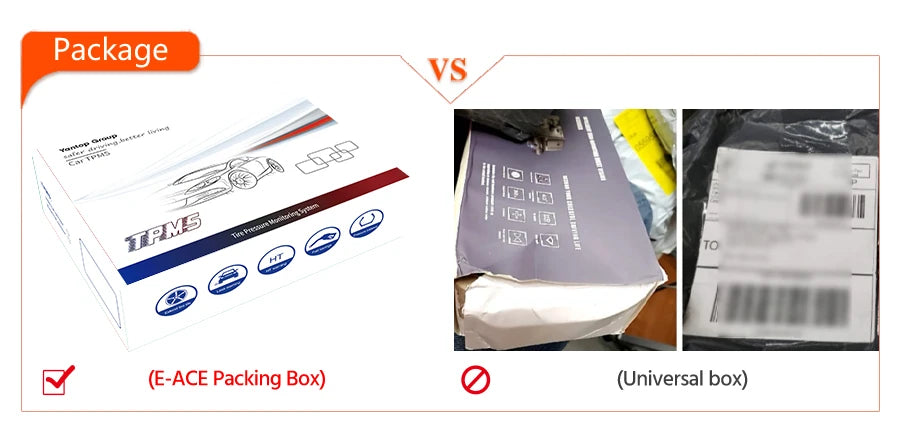 Moniteur de pression des pneus TPMS solaire E-ACE
